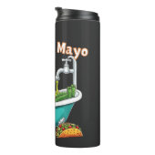 Sinko de Mayo"Funny Cinco de Mayo Cactus Thermosbecher (Nach rechts gedreht)