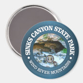 Sinks Canyon SP Magnet (Vorderseite/Rückseite)