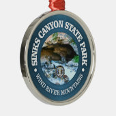 Sinks Canyon SP Ornament Aus Metall (Rechts)