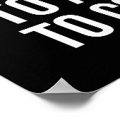 Sinn des Lebens ist es zu erobern Poster (Ecke)