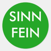 Sinn Fein Sticker (Vorderseite)