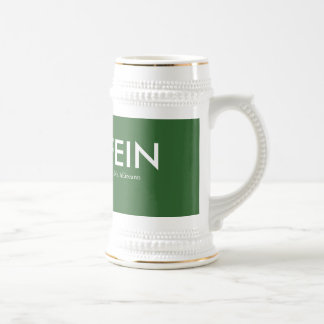 Sinn Feintribut 1916 Stein Bierglas