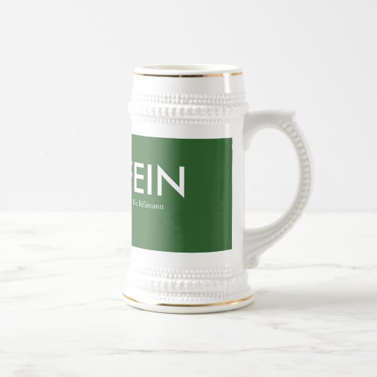 Sinn Feintribut 1916 Stein Bierglas (Rechts)