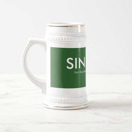 Sinn Feintribut 1916 Stein Bierglas (Links)