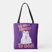 Sinn für Boo Cartoon Halloween Ghostsin Liebe Tasche (Rückseite)