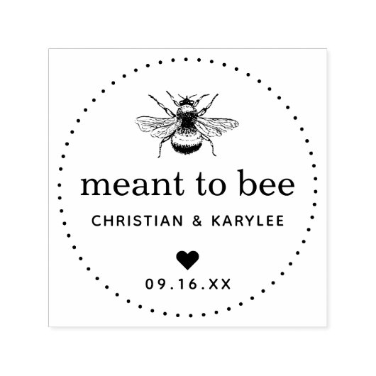 Sinn für Hochzeit Permastempel (Design)