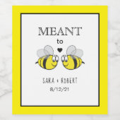 Sinn für Hochzeit Weinetikett (Einzelnes Label)