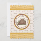 Sinn für Hochzeitseinladungen Einladung (Rückseite)