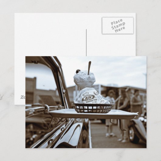 Sinn für Nostalgie Postkarte (Vorne/Hinten)