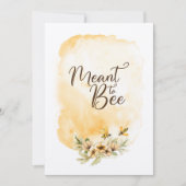 Sinn für rustikale Hochzeitseinladung Einladung (Vorderseite)