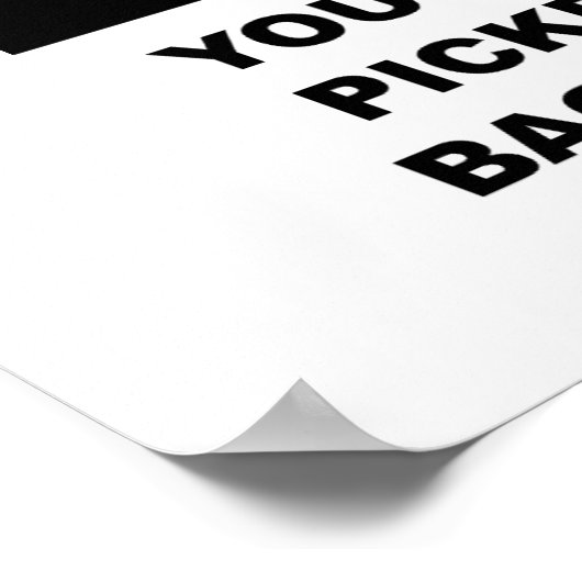 Sinn für Spaß Funny Poster (Ecke)