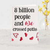 Sinn für Valentinstag Karte (Gelbe Blume)