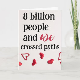 Sinn für Valentinstag Karte