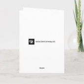 Sinn für Wunder-Urlaubskarte Karte (Rückseite)