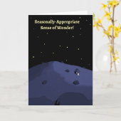 Sinn für Wunder-Urlaubskarte Karte (Gelbe Blume)