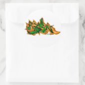 Sinn Runder Aufkleber (Tasche)