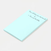 Sinn wird mich immer anziehen Jane Austen Zitat Post-it Klebezettel (angewinkelt)