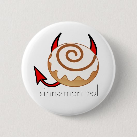 sinnamon Rolle Button (Vorderseite)