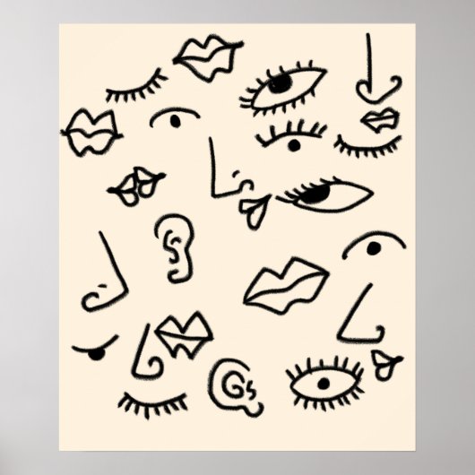 Sinne Poster (Vorne)