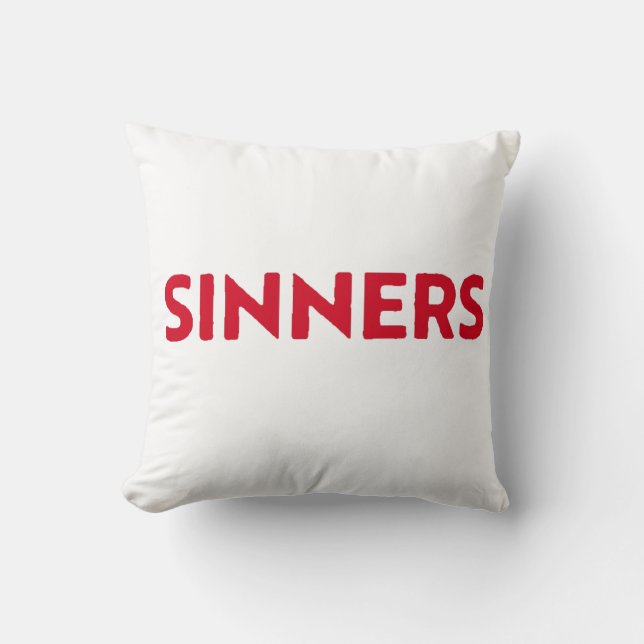 Sinners Kissen (Vorderseite)