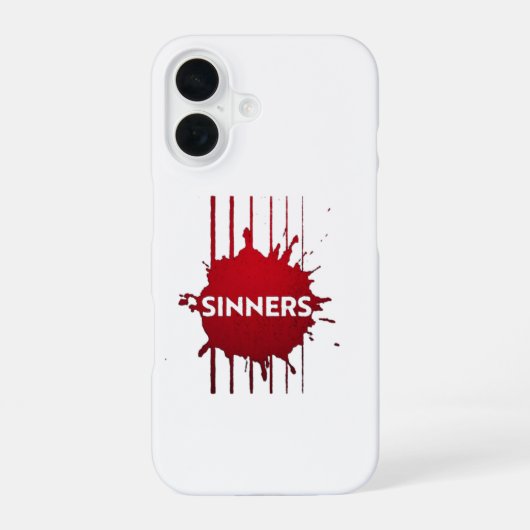 Sinners Movie Inspiriert Samsung Case Printing iPhone 16 Hülle (Rückseite)