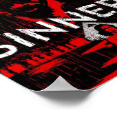 Sinners Poster (Ecke)