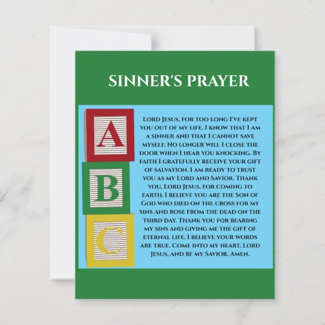SINNERS PRAYER (Vorderseite)