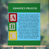 SINNERS PRAYER ACRYLSCHILD (Neutral)