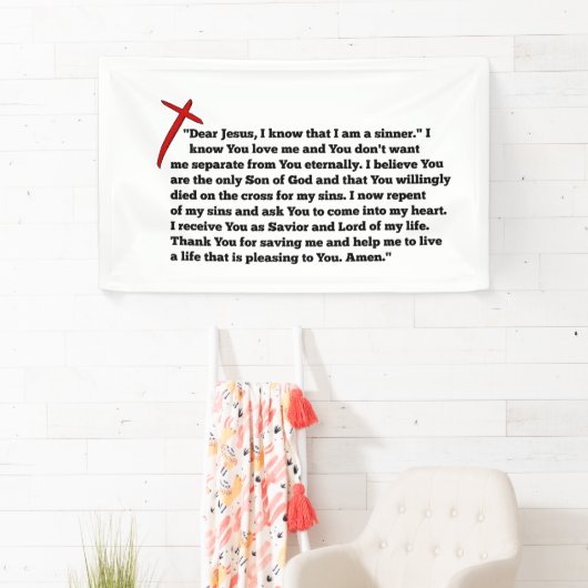 Sinners Prayer  Banner (Insitu)
