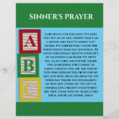 SINNERS PRAYER FLYER (Vorne)