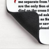 Sinners Prayer Mousepad (Ecke)