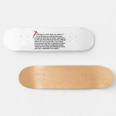 Sinners Prayer Skateboard (Horizontal)