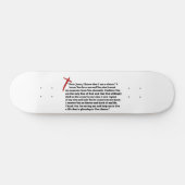 Sinners Prayer Skateboard (Horizontal)
