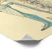 Sinneservation Nerven Medikale Anatomie Diagramm Poster (Ecke)