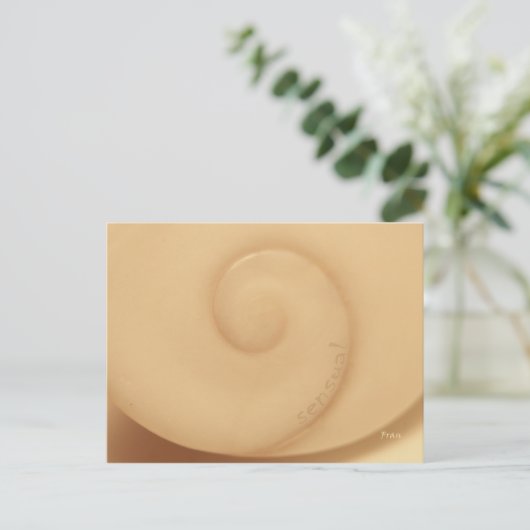 sinnlich postkarte (Stehend Vorderseite)