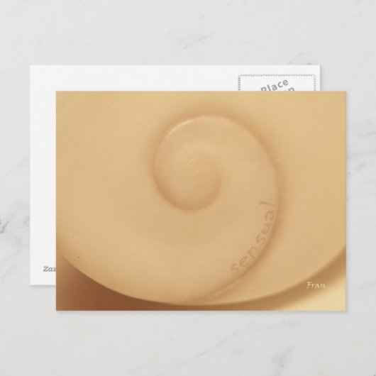 sinnlich postkarte (Vorne/Hinten)