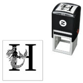 Sinnliche Meerjungfrau über dem Single fett in die Permastempel (Beispiel)