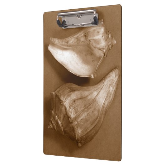 Sinnliche Muscheln Klemmbrett (Links)