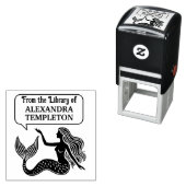 Sinnlicher Mermaid-Talk-Textfeld #1 Bibliotheksnam Permastempel (Beispiel)