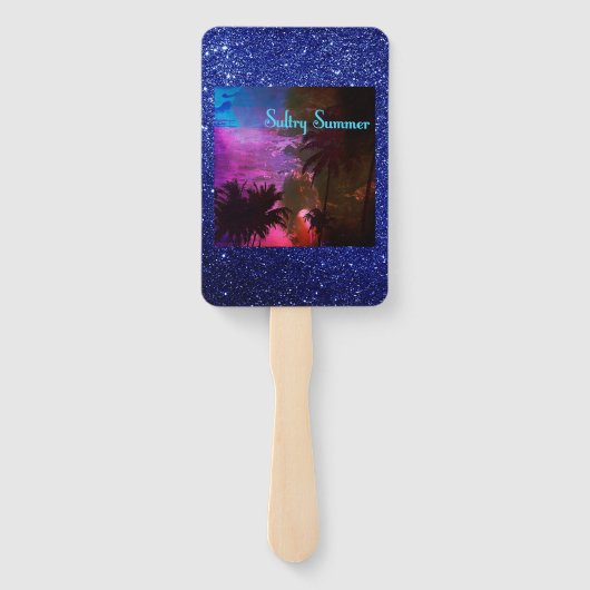 Sinnlicher Sommer Fächer (Rückseite)