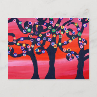 Sinnlicher Sonnenuntergang Postkarte