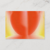 Sinnliches Rot Visitenkarte (Rückseite)