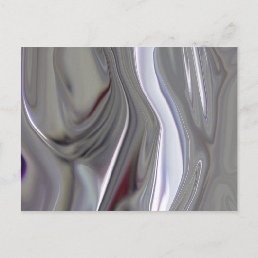 Sinnliches Silber Postkarte (Vorderseite)