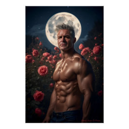 Sinnlichkeit, im Mondlicht geformt Poster