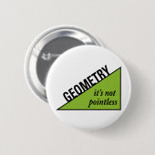 Sinnlose Geometrie Button (Vorne & Hinten)