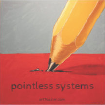 sinnlose Tablette auf einem Laptop