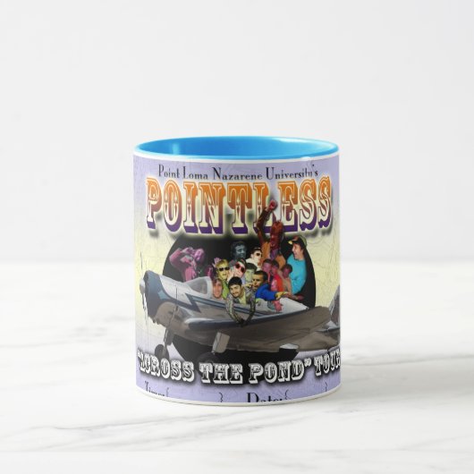 Sinnloser Europa-Ausflug Tasse (Zentrum)