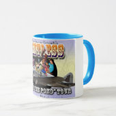 Sinnloser Europa-Ausflug Tasse (VorderseiteRechts)