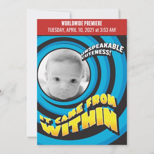 SINNVOLL! SCHOCKIEREN! Vintager Film anpassen Ankündigung (Vorderseite)