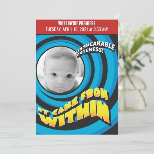 SINNVOLL! SCHOCKIEREN! Vintager Film anpassen Ankündigung (Stehend Vorderseite)